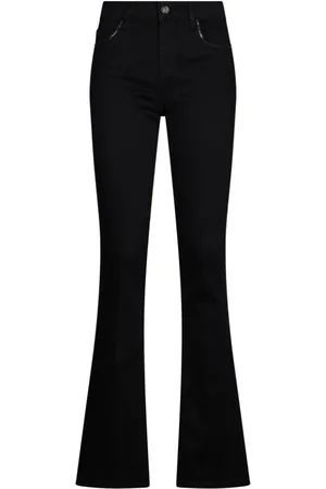 Liu Jo Femme, Jeans, Noir, Taille: W29 Jean Slim Noir Évasé