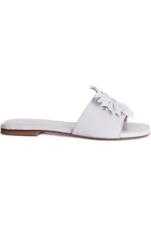 BALDININI Femme, Chaussures, Blanc, Taille: 39 EU Sandales Blanches
