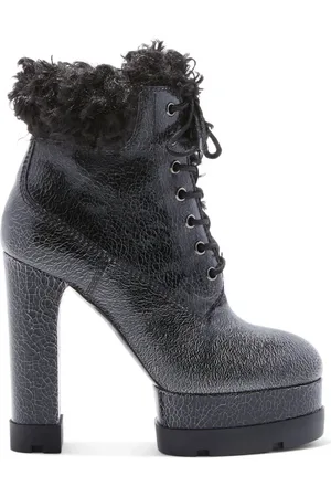 Casadei Femme, Chaussures, Noir, Taille: 37 EU Bottines à lacets Mountain Lover