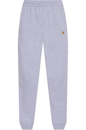 Maison Kitsuné Homme, Pantalons, Gris, Taille: M Pantalon de survêtement avec logo