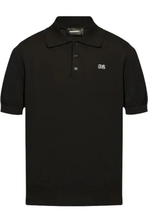 Dsquared2 Homme, Tops, Noir, Taille: XL Polo en Coton