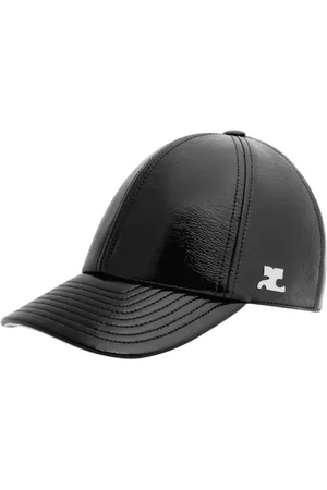 Courrèges Femme, Accessoires, Noir, Taille: S Vinyl Hat Reissue