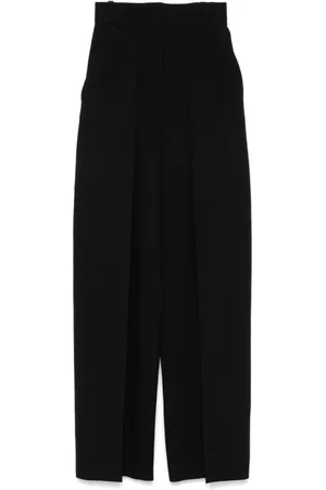 Khaite Femme, Pantalons, Noir, Taille: 38 FR Pantalon Taille Haute Maris