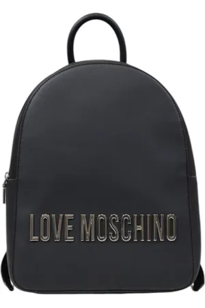Moschino Femme, Sacs, Gris, Taille: ONE Size Sac à dos avec fermeture éclair