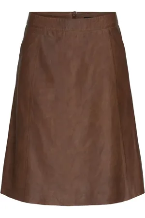 Btfcph Femme, Jupes, Brun, Taille: 40 FR Jupe Trapèze Skind 100069
