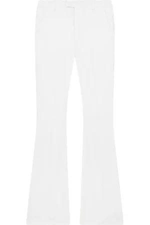 Dondup Femme, Pantalons, Blanc, Taille: 34 FR Pantalon large
