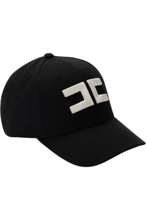 Elisabetta Franchi Femme, Accessoires, Noir, Taille: S Chapeau Élégant
