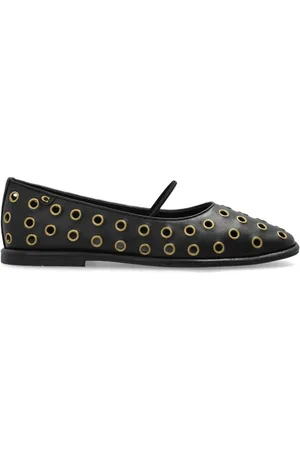 Coach Femme, Chaussures, Noir, Taille: 37 1/2 EU Ballerines Emilia