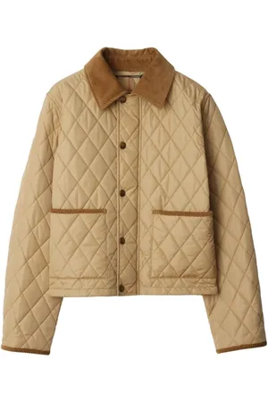 Burberry Femme, Vestes, , Taille: 42 FR Veste d`extérieur matelassée losanges
