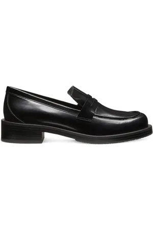 Stuart Weitzman Femme, Chaussures, Noir, Taille: 41 EU Bold Loafer