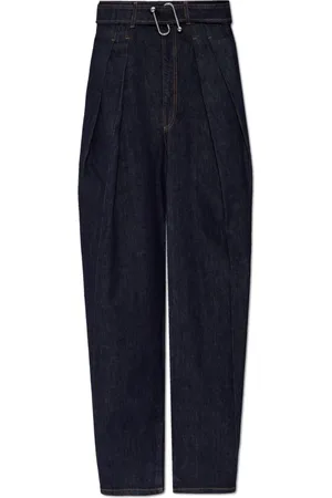 Sportmax Femme, Jeans, Bleu, Taille: 40 FR Blanc Jeans