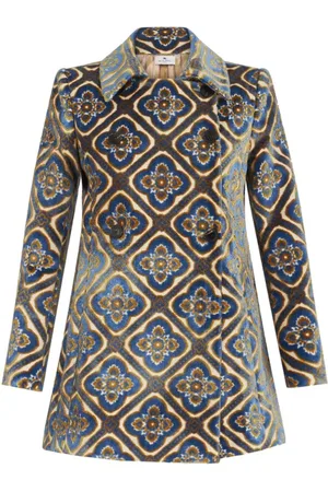Etro Femme, Manteaux, Multicolore, Taille: 38 FR Veste d`hiver élégante