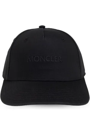 Moncler Femme, Accessoires, Noir, Taille: ONE Size Casquette brodée pour un look élégant