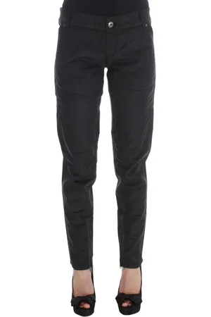 ERMANNO SCERVINO Femme, Jeans, Noir, Taille: 38 FR Jean Slim-Fit Noir Chic