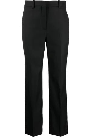 By Malene Birger Femme, Pantalons, Noir, Taille: 40 FR Pantalon Noir Igda avec Fermeture Éclair et Poches