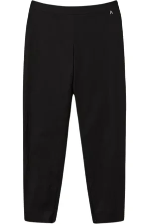 Twin-Set Femme, Pantalons, Noir, Taille: 38 FR Pantalon noir en coton stretch cigarette