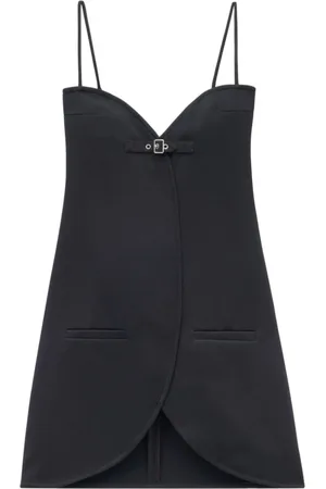 Courrèges Femme, Robes, Noir, Taille: 38 FR Ellipse Twill Dress