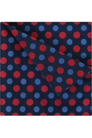 Emporio Armani Homme, Accessoires, Multicolore, Taille: ONE Size Mouchoir de soie à pois