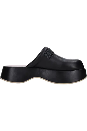 3Juin Femme, Chaussures, Noir, Taille: 38 1/2 EU Sandales Noires