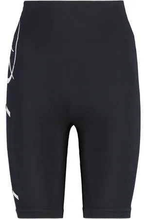 Rhude Femme, Sport, Noir, Taille: 42 FR Shorts avec logo latéral
