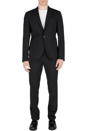 Dsquared2 Homme, Costumes, Noir, Taille: M Costume Bleu Marine Tokyo en Laine Stretch