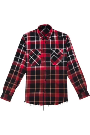 BALR. Homme, Chemises, Rouge, Taille: S Chemise A Flanelle Carreaux