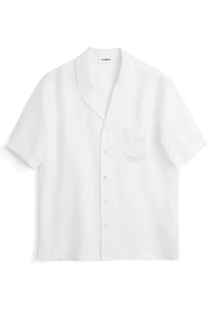 Soulland Homme, Chemises, Blanc, Taille: L/Xl Chemise à perles Orson