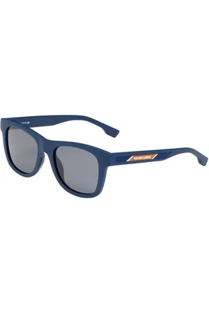 Lacoste Unisex, Accessoires, Bleu, Taille: ONE Size Lunettes de soleil injectées bleues