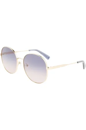 Longchamp Femme, Accessoires, Multicolore, Taille: ONE Size Lunettes de soleil multicolores en métal avec filtre UV