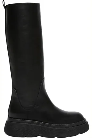 Max Mara Femme, Chaussures, Noir, Taille: 40 EU Bottes Hautes