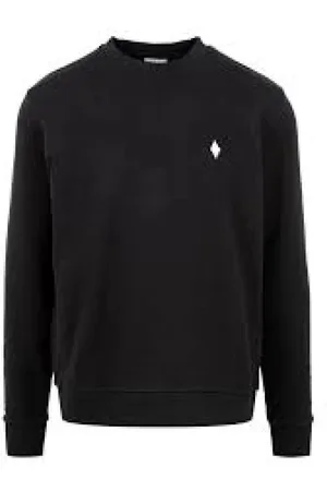 MARCELO BURLON Homme, Sweatshirts et sweats à capuche, Noir, Taille: S T-shirt d`entraînement