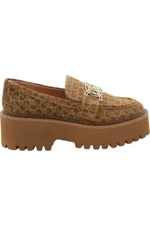 Liu Jo Femme, Chaussures, Brun, Taille: 37 EU Élégants Mocassins