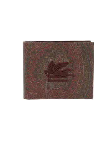 Etro Homme, Accessoires, Rouge, Taille: ONE Size Portefeuille