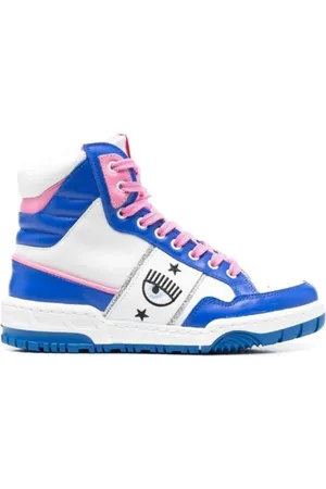 Chiara Ferragni Femme, Chaussures, Multicolore, Taille: 37 EU Baskets Bianca
