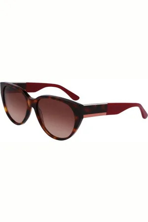 Lacoste Femme, Accessoires, Brun, Taille: ONE Size Lunettes de soleil en acétate avec filtre