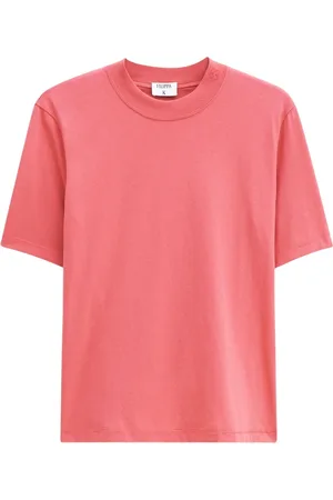 Filippa K Femme, Tops, Rouge, Taille: 38 FR T-shirt à col montant avec détails modernes