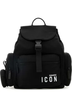 Dsquared2 Femme, Sacs, Noir, Taille: ONE Size Icon Backpack