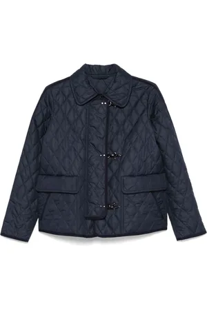 FAY Femme, Vestes, Bleu, Taille: 42 FR Veste Matelassée 3Ganci