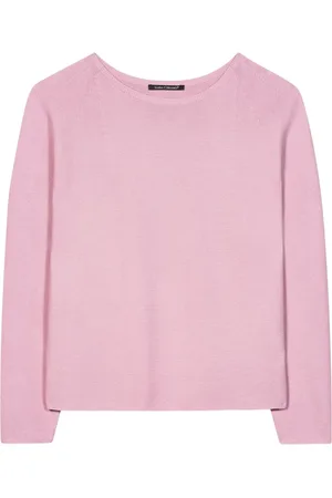 Luisa Cerano Femme, Pulls, Rose, Taille: 40 FR Pull Fresh Rosé à Structure Links