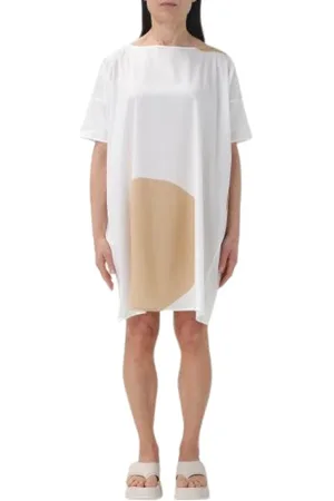 LIVIANA CONTI Femme, Robes, Multicolore, Taille: 38 FR Robe Courte de Jour