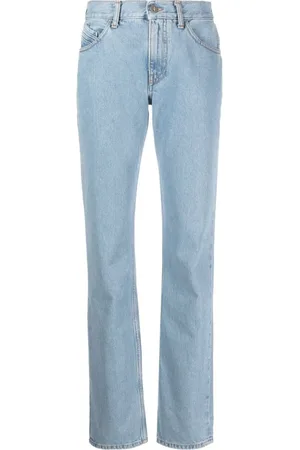 The Attico Femme, Jeans, Bleu, Taille: W28 Jean Girlfriend Jambe Droite