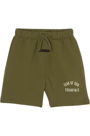 FEAR OF GOD Homme, Shorts, Vert, Taille: L Short de Soccer en Molleton
