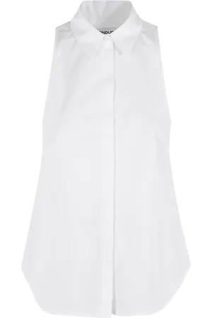 Dondup Femme, Blouses et Chemises, Blanc, Taille: 36 FR Chemise Élégante