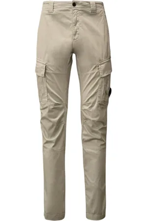 C.P. Company Homme, Pantalons, , Taille: L Pantalon Cargo Blue Fox - Satin Stretch