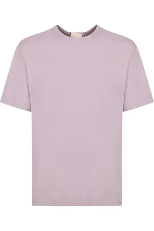 Ten Cate Homme, Tops, Rose, Taille: M T-Shirt Mauve avec Logo Arrière