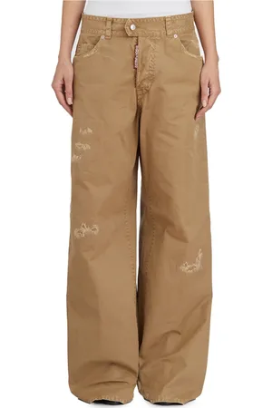 Dsquared2 Femme, Pantalons, , Taille: 34 FR Pantalon 9 to 5 en coton