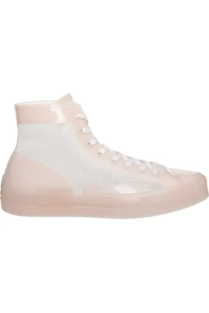 EA7 Femme, Chaussures, Blanc, Taille: 38 EU Baskets montantes