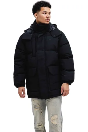 Lacoste Homme, Vestes, Bleu, Taille: S Veste d`hiver Noire Confort Style Qualité