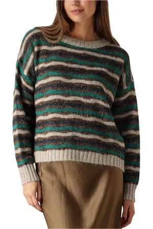 Summum Woman Femme, Pulls, Multicolore, Taille: 40 FR Pull Lurex Alpaga Multicolore