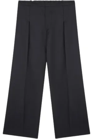 Dondup Femme, Pantalons, Bleu, Taille: 42 FR Pantalon Chino Ample Emi